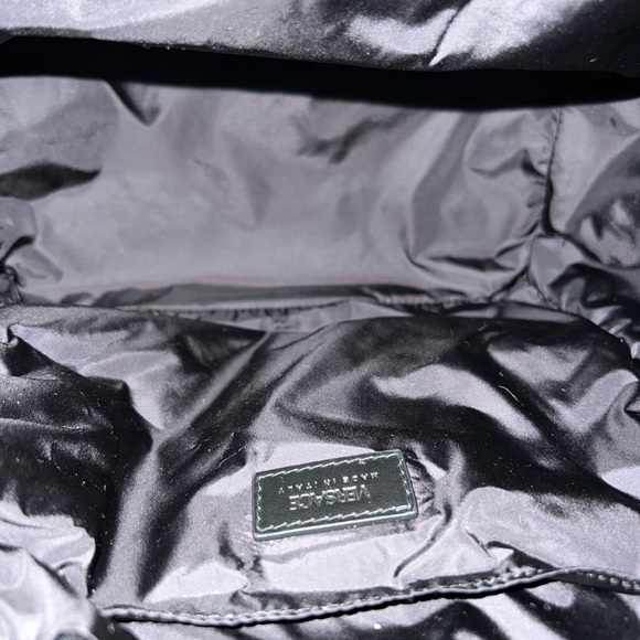 Versace. Nylon Palazzo Medusa Backpack with Dust Bag - Picture 10 of 13